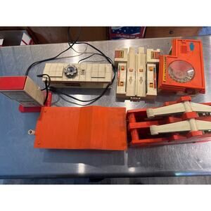 Hot Wheels Dual Lane Sizzler Race Track‎ Pieces Juice Machine Speedometer Power